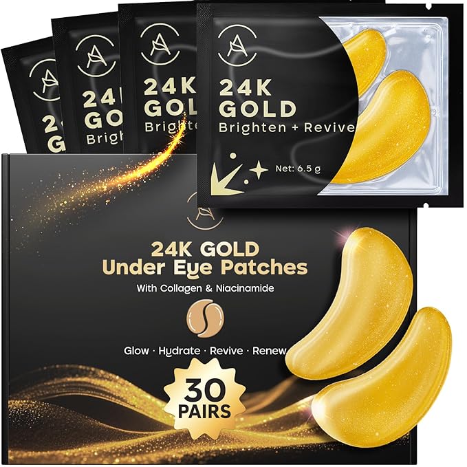 AURAE 24K Gold Under Eye Patches by Unknown