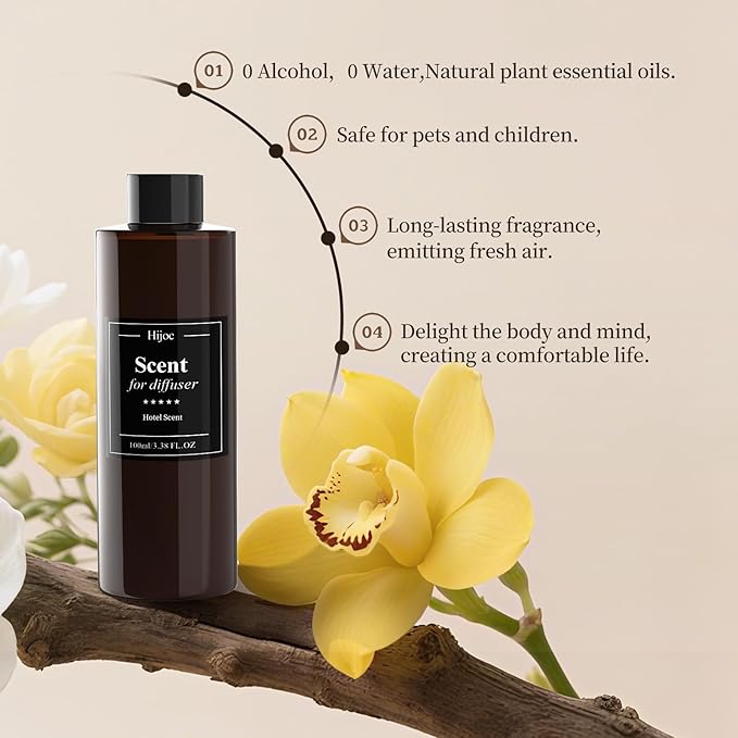 Hotel Style Scent Refill Long Lasting Essential Oil Works - Image 2