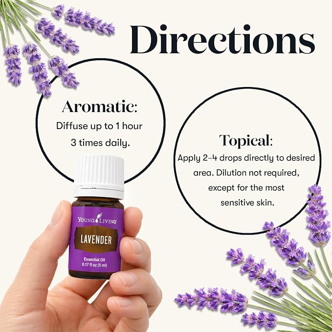 Lavender Essential Oil 5ml by Young Living – Pure Lavender Oil - Image 5