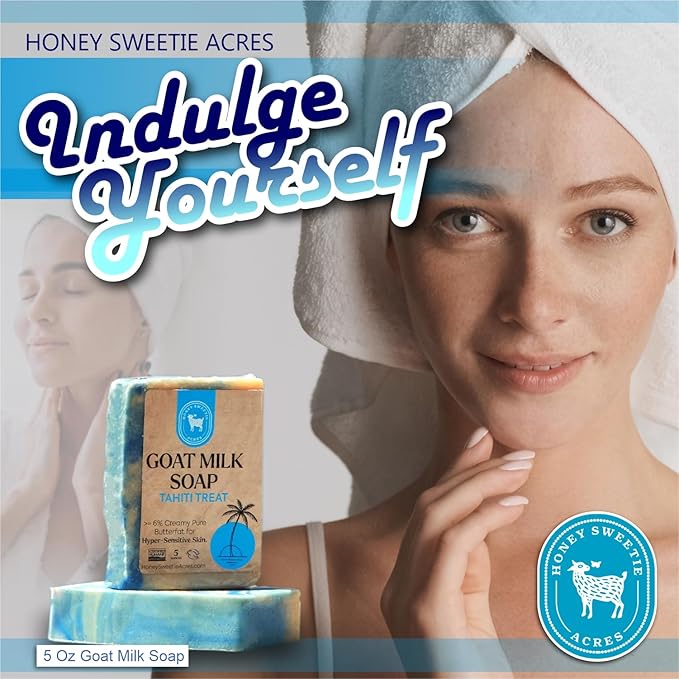 Honey Sweetie Acres Tahiti Treat Goat Milk Soap - Image 4