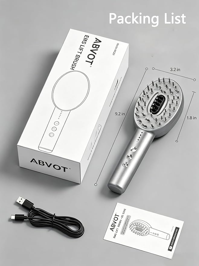 3-in-1 Electric Scalp Massager Brush, Vibrating Scalp Massager Comb - Image 8