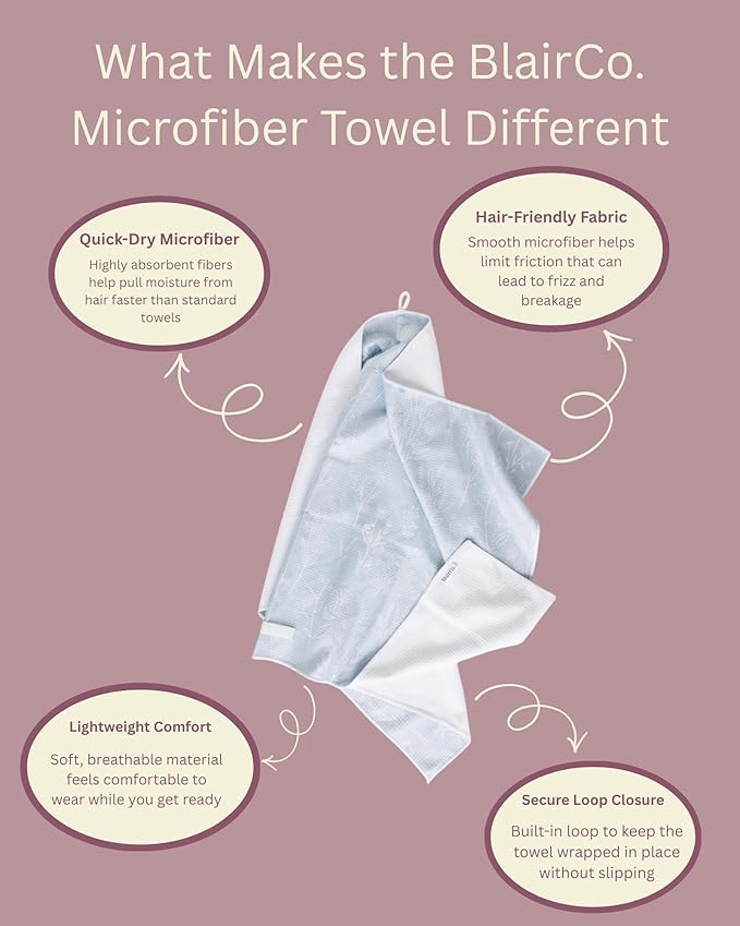 Microfiber Hair Towel Wrap for Women - Image 5