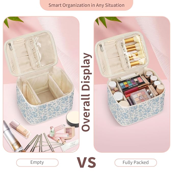 OCHEAL Travel Makeup Bag, Cosmetic Bags - Image 5