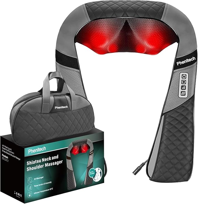 Shiatsu Neck and Back Massager by Phenitech