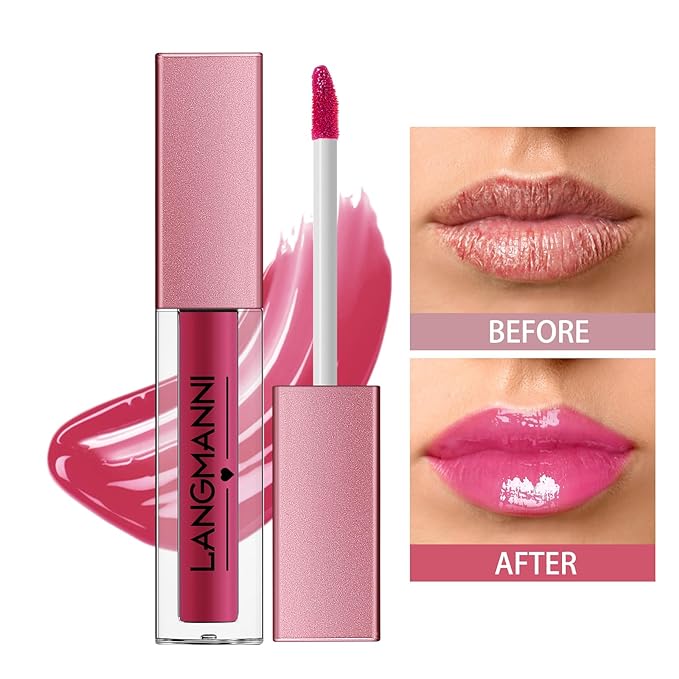 LANGMANNI 12Pcs Lip gloss Collection Makeup Set, Shiny Smooth Soft Liquid Lip - Image 2