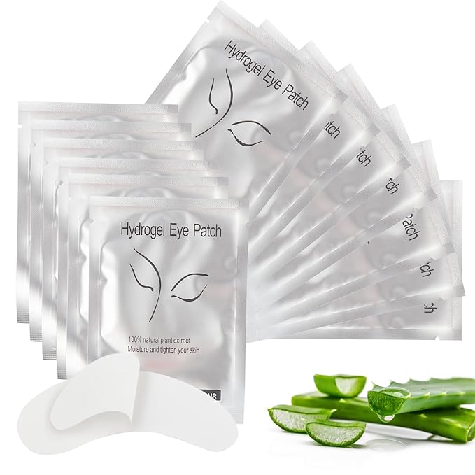 myaokue-up 100 Pairs Eye Gel Pads, Lint Free Under Eye Patches by MyAoKue-UP