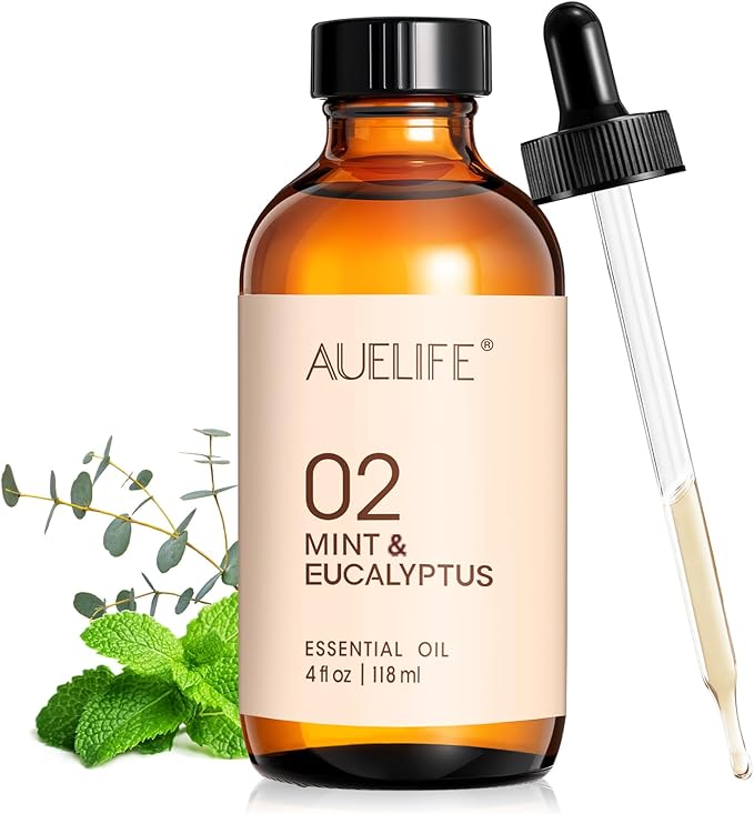 Mint & Eucalyptus Essential Oils by Auelife