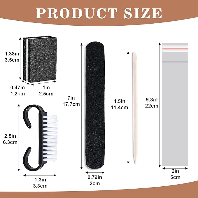 20 Sets Disposable Manicure Kit Basics 4 Piece Nail Kit - Image 6