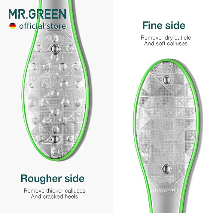 MR.GREEN Foot File Double Sided Pedicure Foot Care Tools Professional Callus - Image 4
