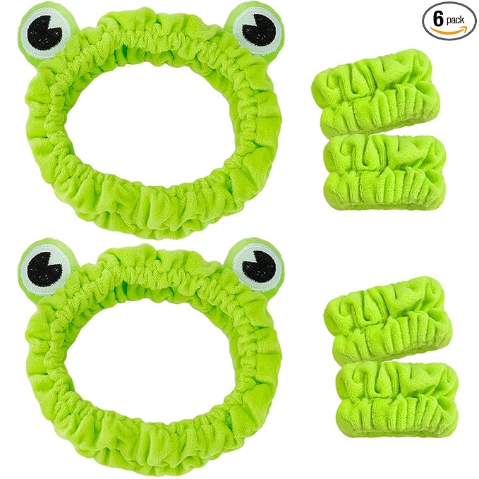 Skincare Headband Frog by Tihebax