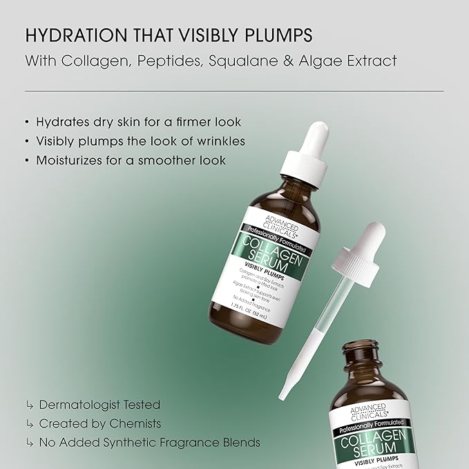 Advanced Clinicals Collagen Serum - Image 2