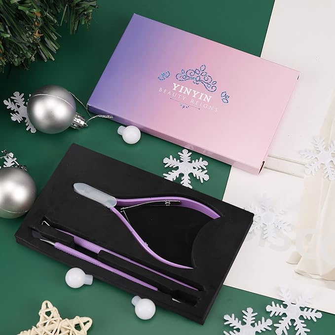 Cuticle Trimmer with Cuticle Pusher and Cutter-YINYIN Cuticle Nipper - Image 7