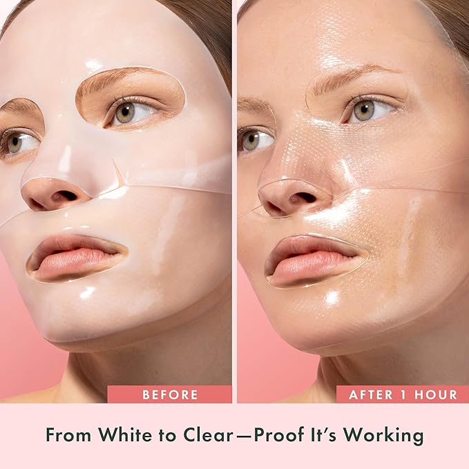 Rael Face Mask – Deep Hydration & Moisturizing Sheet Masks, Daily Skincare - Image 5