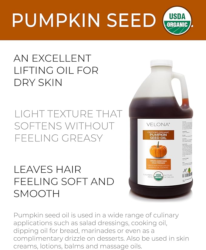 velona Pumpkin Seed Oil USDA Certified Organic - Image 2