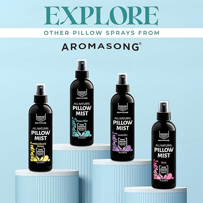 Aromasong Bamboo & Honey Pillow Spray - Image 6