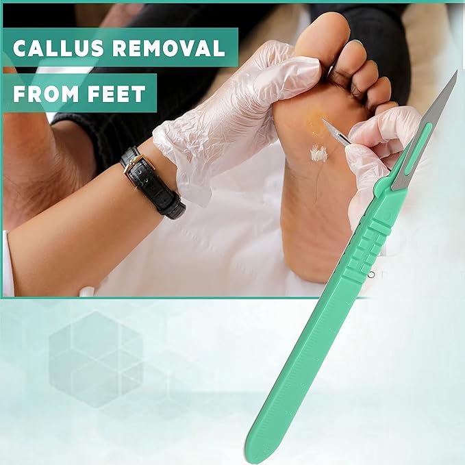 Disposable Sterile Scalpel #11, Podiatry & Professional Corn Callous Knife - Image 6