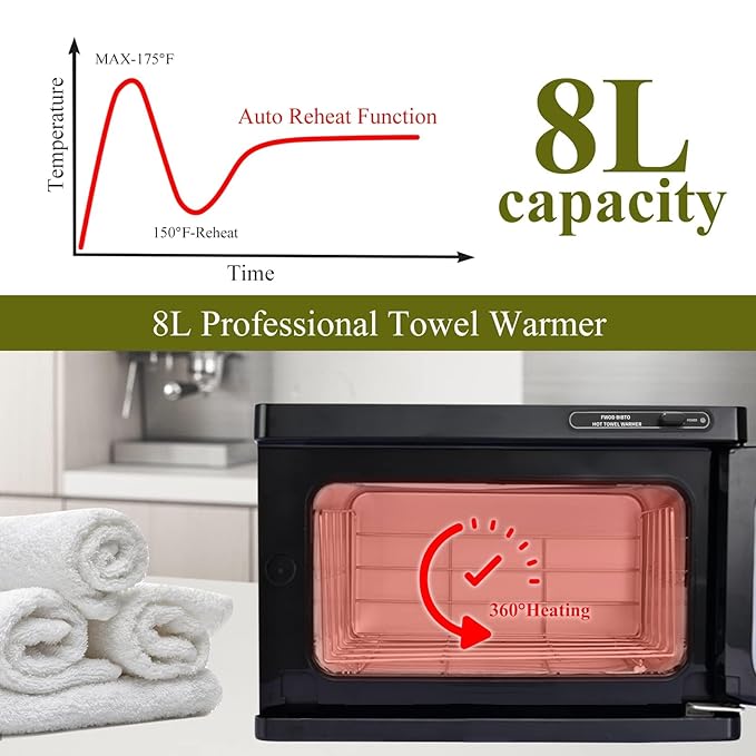 Hot Towel Warmer, 8L Towel Warmer Spa, Towel Warmer - Image 5