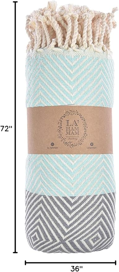 Personalized Embroidered Beach Towel | Throw Blanket, Easy Carry, Sand Free - Image 10