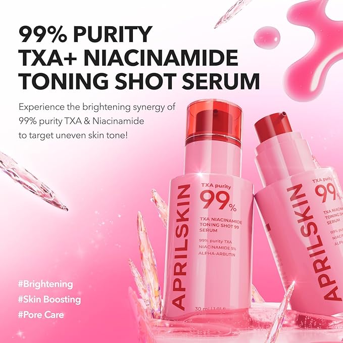 APRILSKIN TXA Niacinamide Toning Shot 99 Spicule Facial Serum｜Skin Booster Serum - Image 2