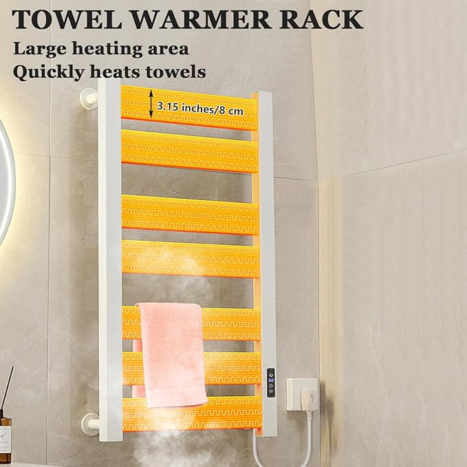 Towel Warmer Rack, Heated Towel Rack - Image 4