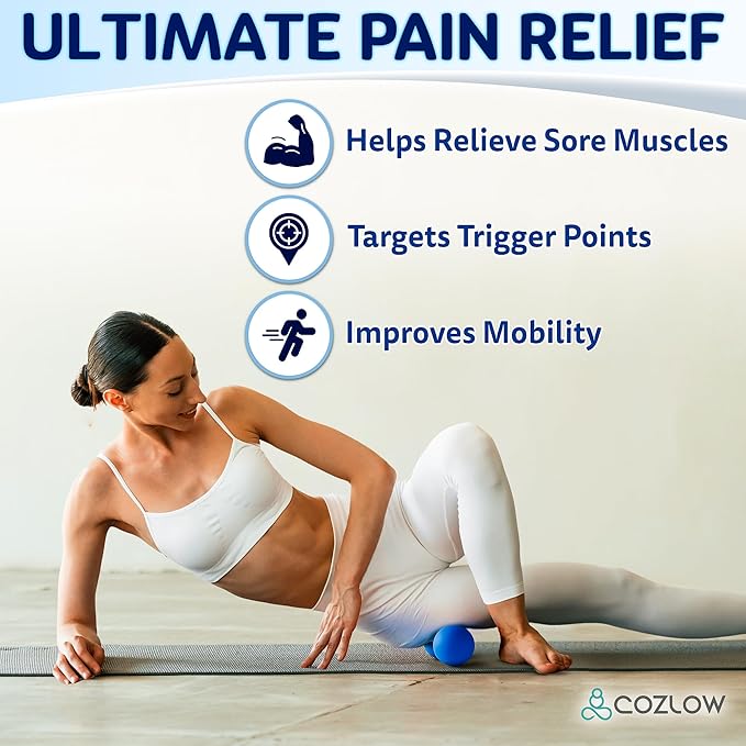 COZLOW Double Lacrosse Silicone Massage Ball - Image 2