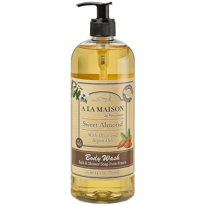 A LA MAISON French Hydrating Liquid Body Wash, Sweet Almond by ALaMaison