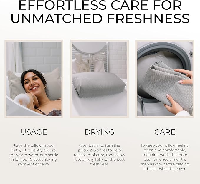 Luxury Bath Pillow for Tub - Image 8