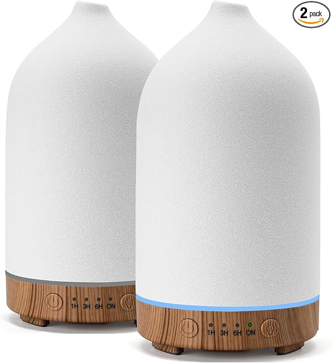 Gooamp 200ML Ceramic Essential Oil Diffuser by Gooamp