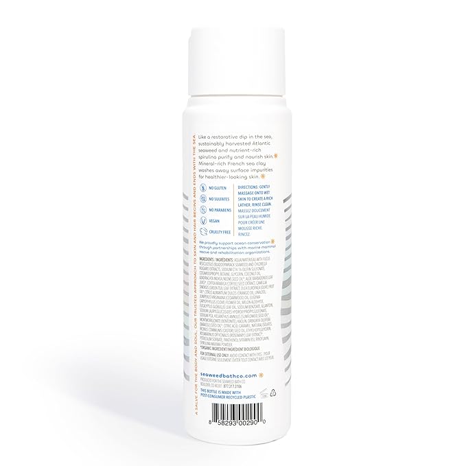 Seaweed Bath Co. Detox Body Wash, 12 Ounce, Shower Gel - Image 8