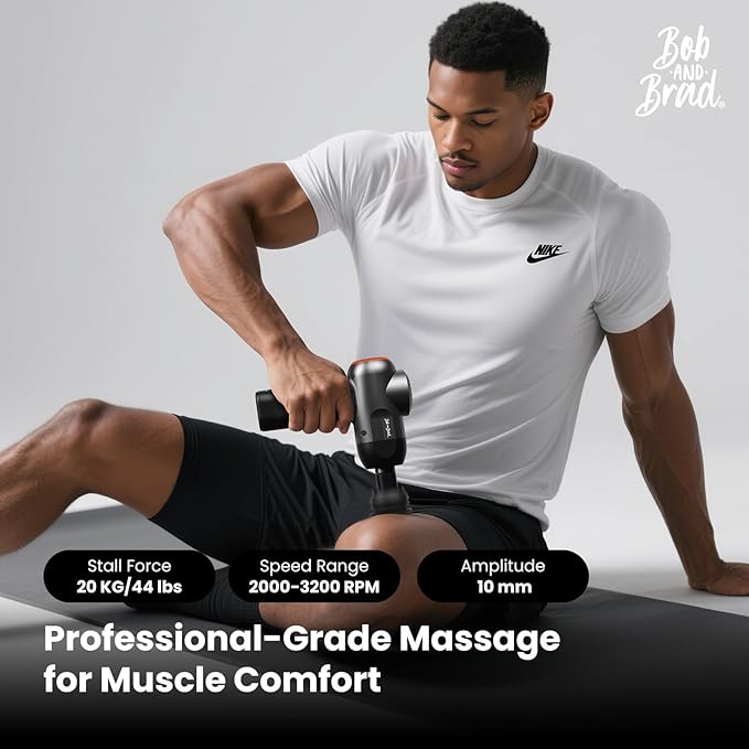 BOB AND BRAD C2 Massage Gun, FSA Eligible & HSA Approved Deep Tissue Percussion - Image 2