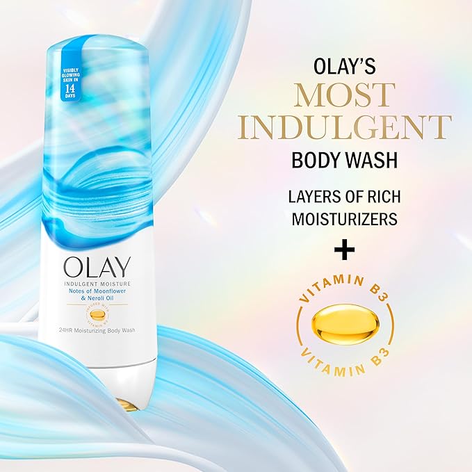 Olay Body Wash for Women, Indulgent Moisture, 24hr Moisturizing & Nourishing - Image 5