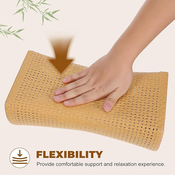 iplusmile Simulated Rattan Sauna Pillow - Image 4