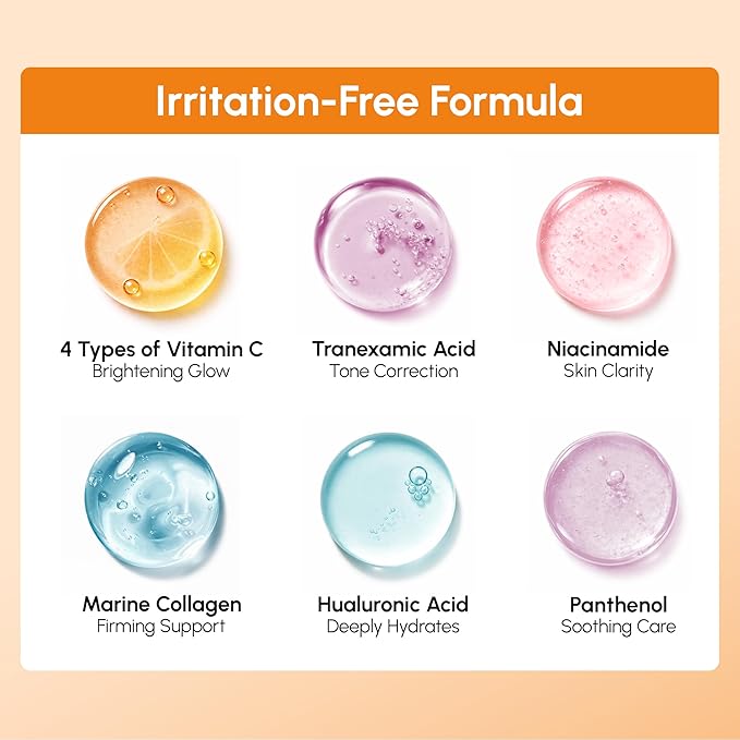 MAREE Vitamin C Toner Pads for Face – Brightening Facial Polishes - Image 5