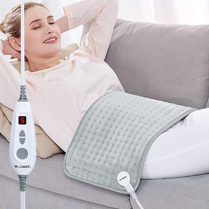 WOOMER Extra Large Heating Pad, Electric Heating Pad by WOOMER