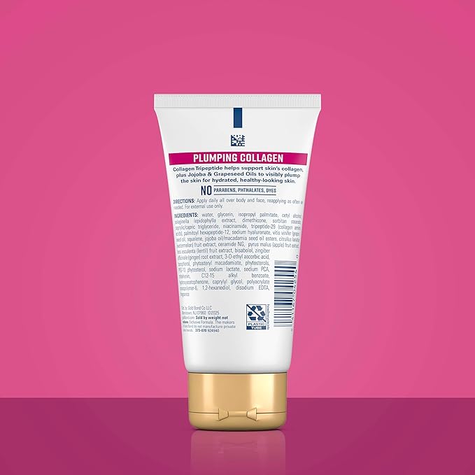 Gold Bond Plumping Collagen Body and Face Serum Lotion, Lightweight Hydrating - Image 2
