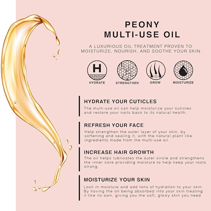 BEAUTE DE PROVENCE Peony Multi-Use Oil - Image 3