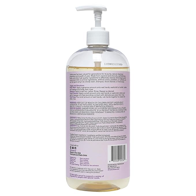 Dr. Natural Castile Liquid Soap - Image 8