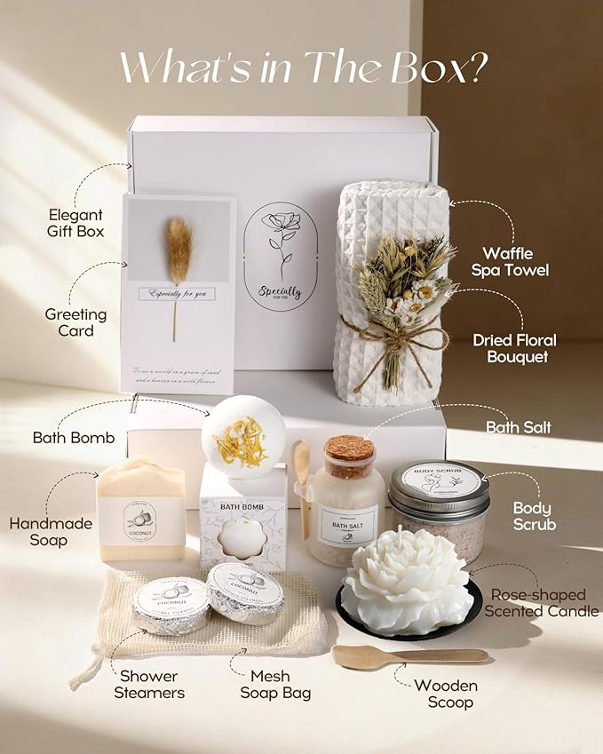 Coralogo Coconut Spa Gifts for Women - Image 2