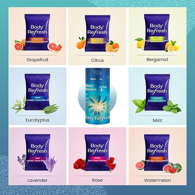 BodyRefresh Shower Steamers Aromatherapy 8 Pack - Image 5