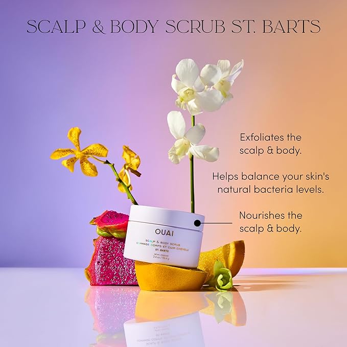 OUAI Scalp & Body Scrub, St. Barts Travel Size - Image 5