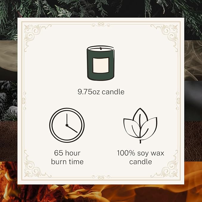 Hotel Lobby Aspen Candle – Luxury Hand-Poured 9.75oz Soy Wax - Image 4