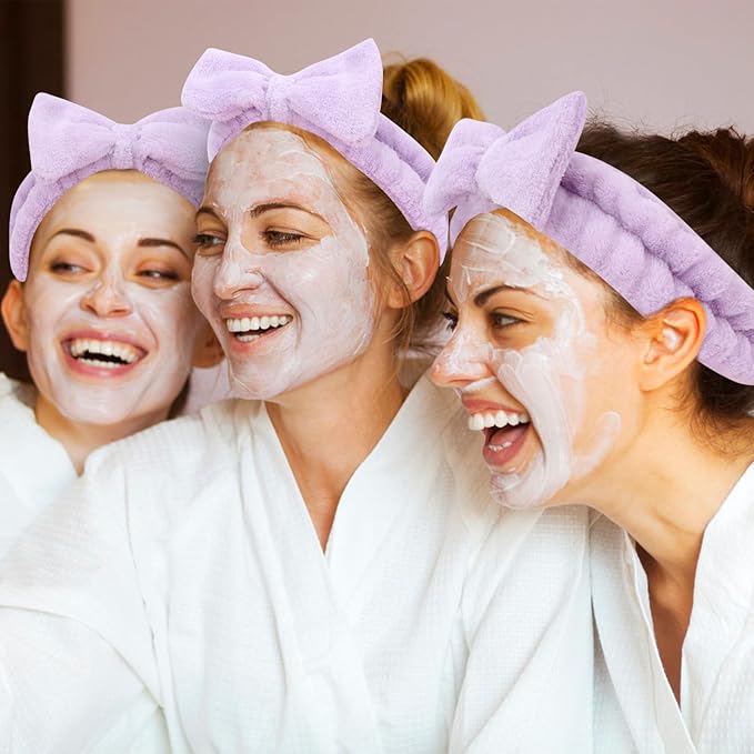 Semato Bachelorette Party Favor Set Bride and Bridesmaid Spa Headband Skincare - Image 4