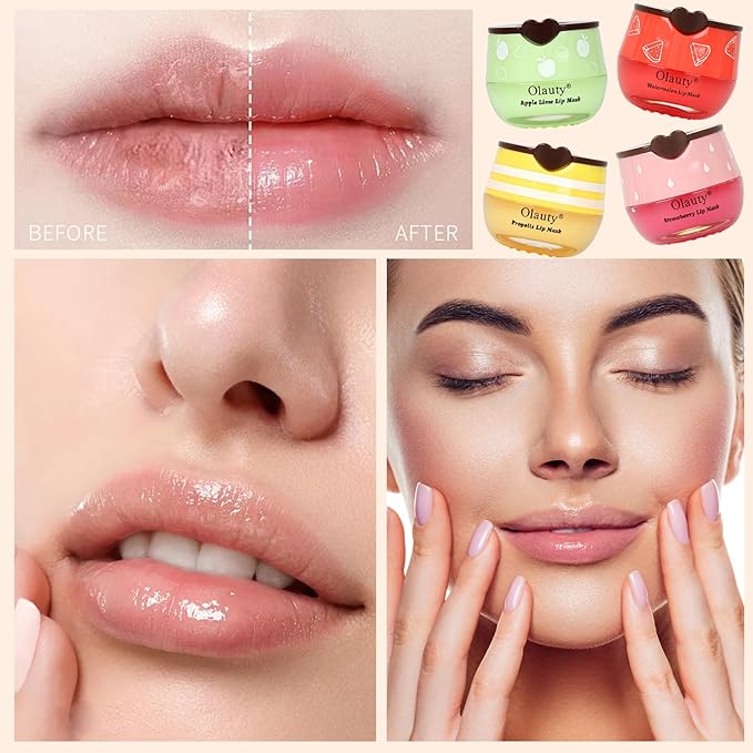 8 PCS Bee Lip Balm Lip Mask Honey Pot, Mothers Day Gifts, Teacher Appreciation - Image 3
