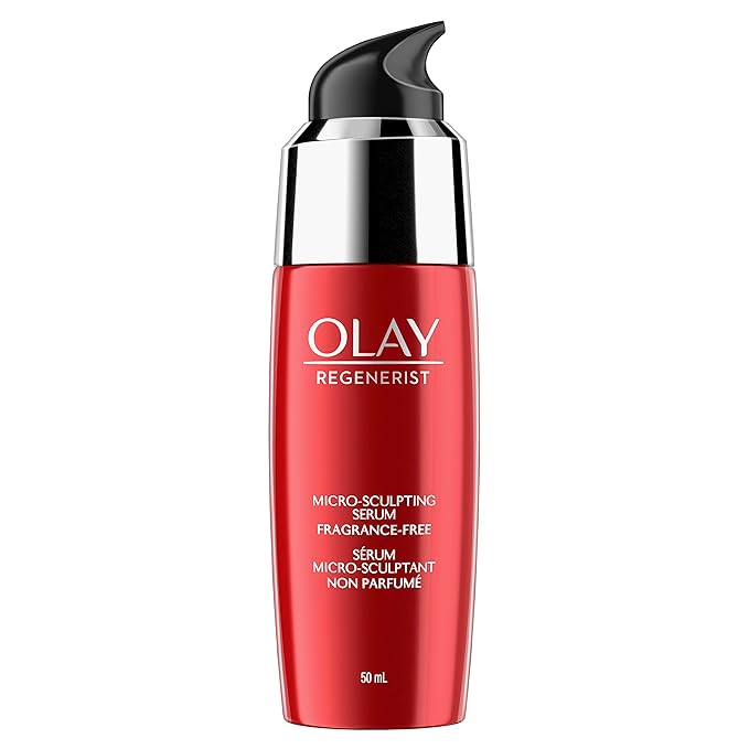 Olay Regenerist Micro Sculpting Serum, Fragrance Free Anti Aging Face Serum by Olay