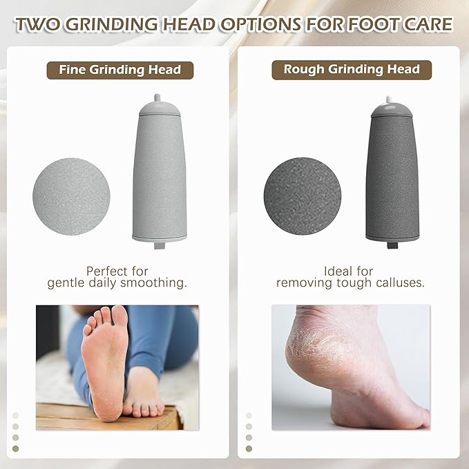 Upgraded Electric Foot Callus Remover, IRILEKI Callus Removers - Image 6