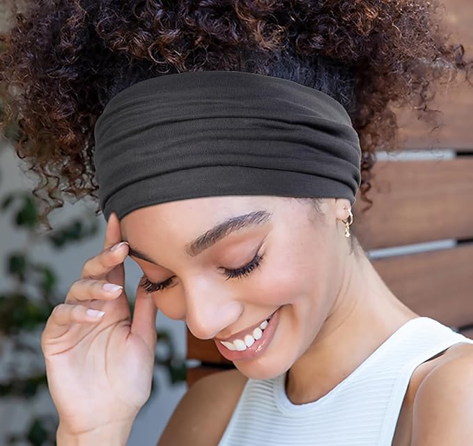 Wide Headbands for Women Non Slip Thick Large Head Bands for Women's Hair - Image 5
