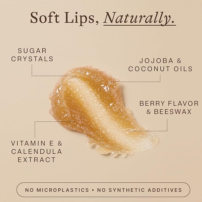 USDA Organic Lip Scrub Berry - Image 5