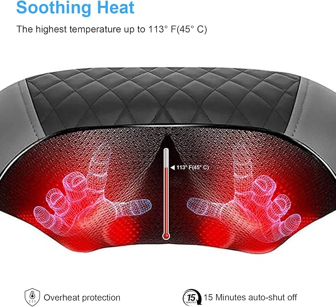 Shiatsu Neck and Back Massager - Image 4