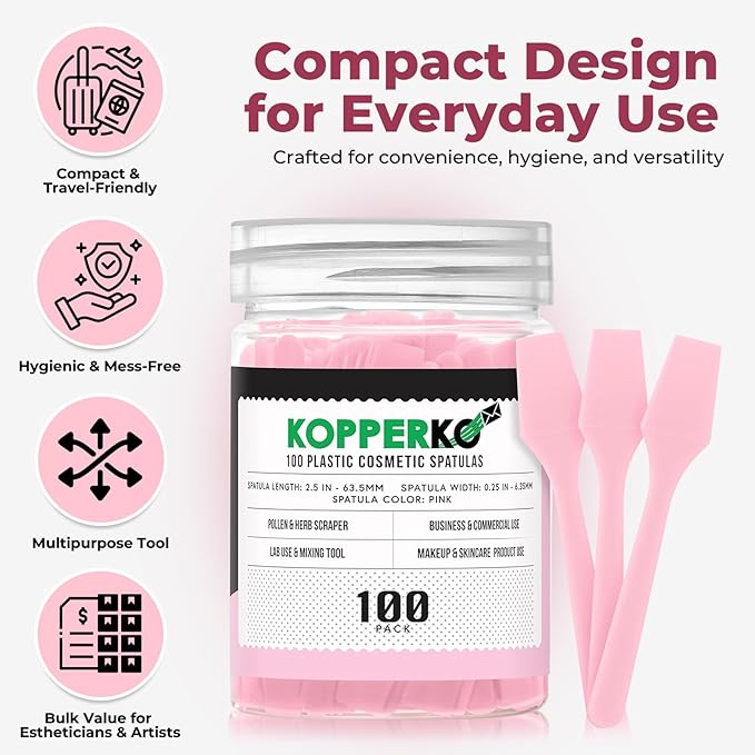 Kopperko Cosmetic Spatulas - Image 2