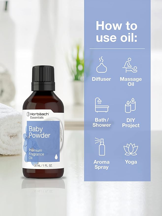 Horbäach Baby Powder Fragrance Oil | 1 fl oz | Premium Grade | - Image 3